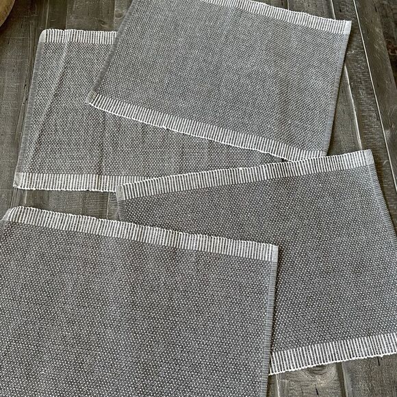 Boho Gray Placemats 4-pc Set - Picture 1 of 2